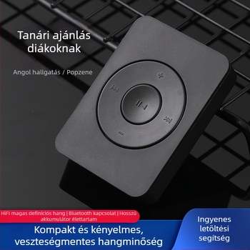 MP3 lejátszó sporthoz és futáshoz külső hangszóróval – Modell U302, 150 mAh akkumulátor, 8 órás lejátszás, kijelző nélkül