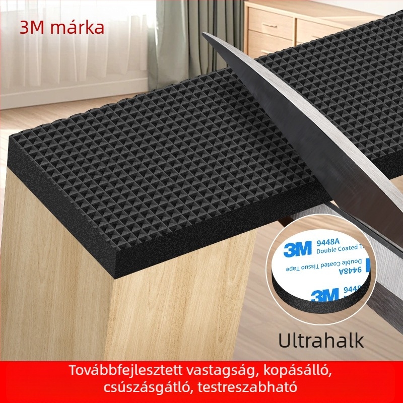 3M szék- és asztallábvédők — csúszásmentes, csendes, kopásálló, vastagított lábvédők kanapéhoz