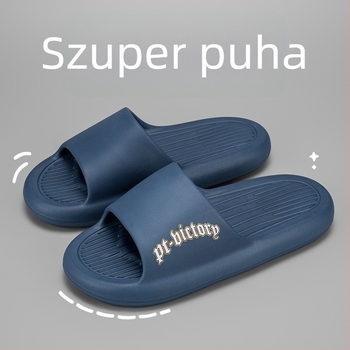Férfi belső használatra készült papucsok EVA felsőrésszel és EVA talppal, csúszásmentes, injektált formázású