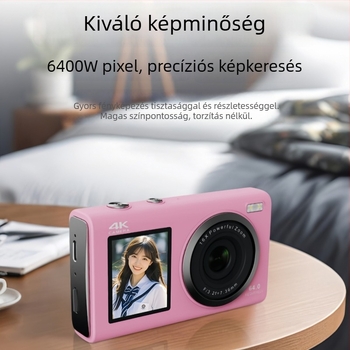 Dv80j Digitális-kártya Kamera – 24MP CCD szenzor, 16x optikai zoom, max 4320×3240 felbontás, 2.8-inch LCD, 64GB beépített memória