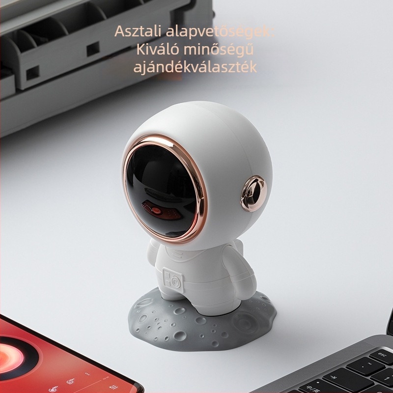 LED világítással ellátott Bluetooth hordozható hangszóró beépített akkumulátorral, 300–500 mAh, 5W, frekvenciatartomány 60 Hz–15 kHz, SNR ≥75 dB