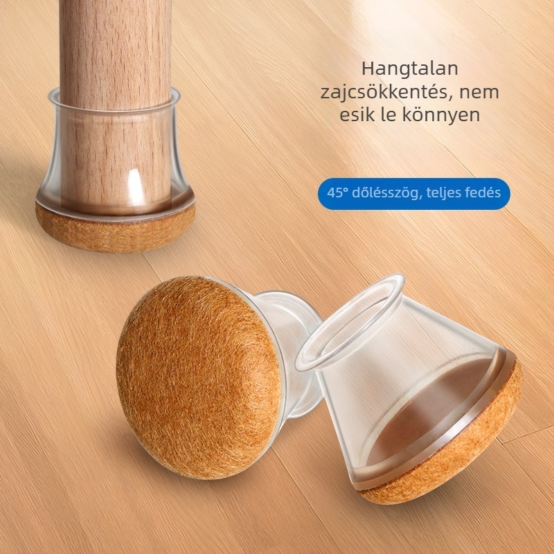 Kerek széklábvédők és asztallábvédők, kopásálló, csendes, csúszásmentes