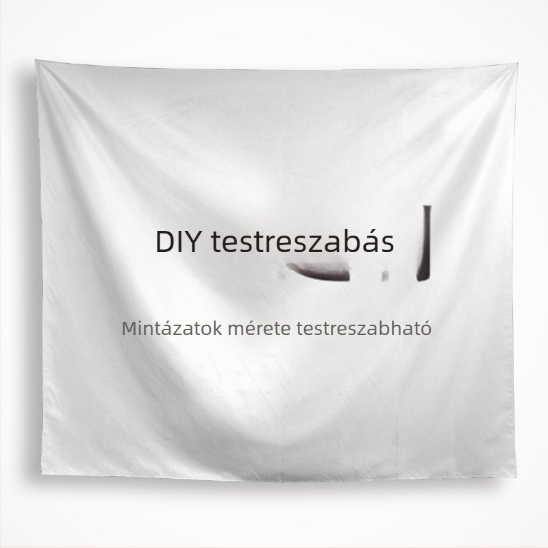 Falikárpit hálószobába lenvászon keverékből, modern minimalista stílus, gépi szövésű, virág/levél mintázat, téglalap forma