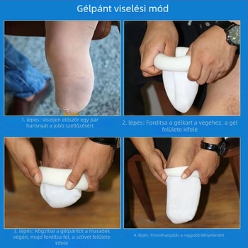 Protézisel szilikon hüvely, Know well márka, gél + textil felépítés, modell Prosthetic socks, univerzális stílus