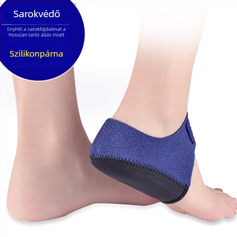 Szilikon sarokvédő Velcro-záróval, gélvédő a repedés elleni védelemhez