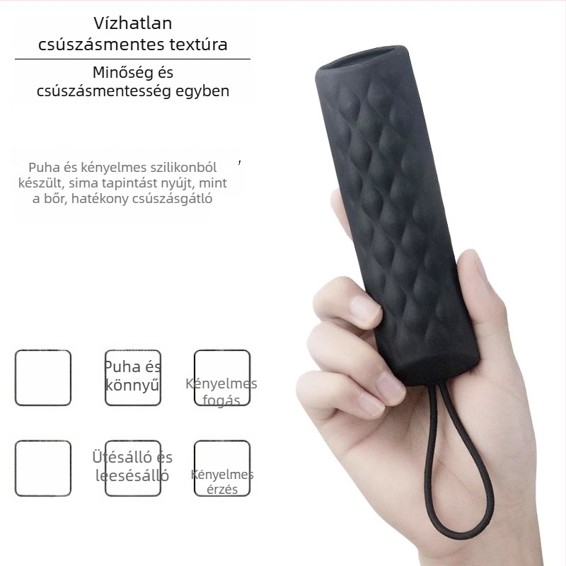 TCL Roku RC280-hoz készült szilikon távirányítóvédő — porálló, kopásálló és ütésálló