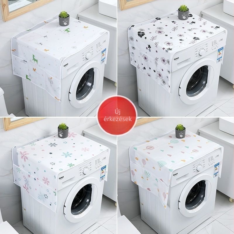 Zhenggan készülékvédő porvédő — univerzális védőhuzat hűtőszekrényhez, mikrohullámú sütőhöz és mosógéphez — anyag PVEA — 2024 tavaszán megjelenik