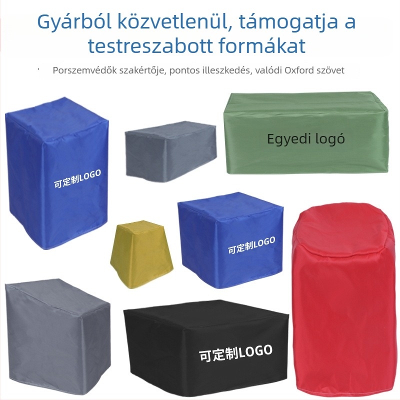 Egyedi Oxford anyagból készült gépek és berendezések védőburkolata – időjárásálló, porvédő, kültéri használatra