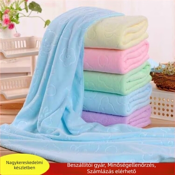 Fürdőlepedő / strandlepedő (mikroszálas, 150D, sima szövés, 300–400 g)