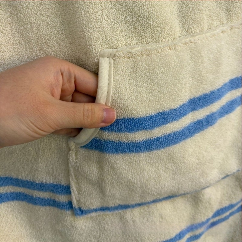Gyerekeknek szóló kapucnis fürdőlepedő, 100% pamut, síkszövés, 21 fonal, súly 300–400 g