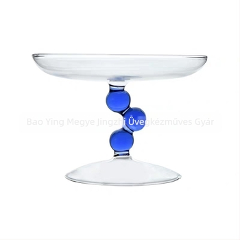 Üvegből készült gyümölcstál – Crystal Glass Crafts, Egyszerű stílus