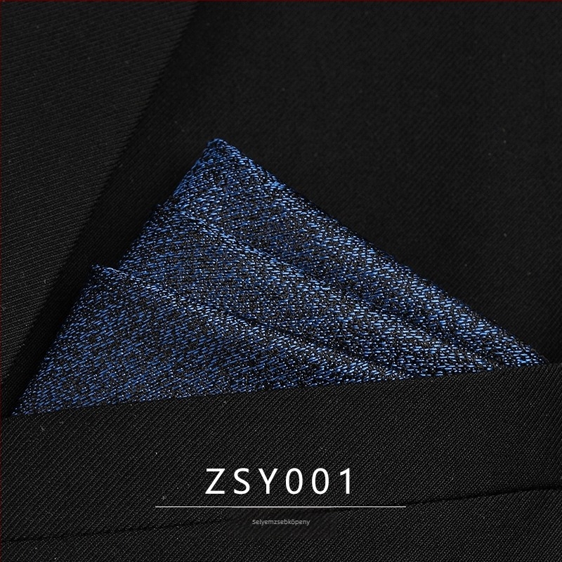 Zsebkendő a zakóhoz mulberry selyemből, jacquard csíkos mintázat, poliészter bélés, uniszex, 2025 téli szezon