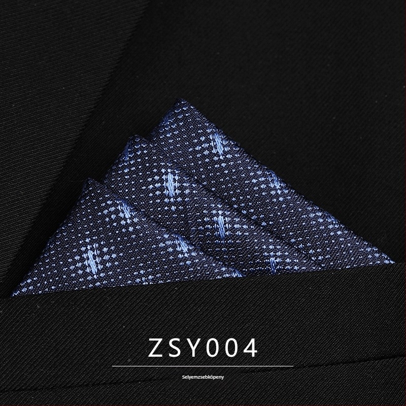 Zsebkendő a zakóhoz mulberry selyemből, jacquard csíkos mintázat, poliészter bélés, uniszex, 2025 téli szezon