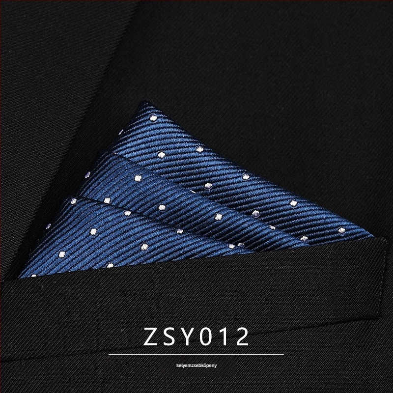 Zsebkendő a zakóhoz mulberry selyemből, jacquard csíkos mintázat, poliészter bélés, uniszex, 2025 téli szezon