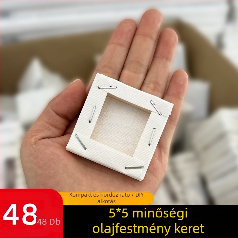 Olajfestmény keret és festőállvány gyerekeknek – DIY vászon gyakorláshoz