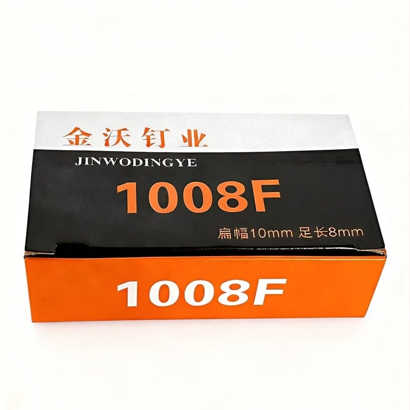 Jinwo kézi szögbelövő U-alakú szögekhez, fémszerkezet, 2200 darab/doboz kapacitás, modern minimalista design