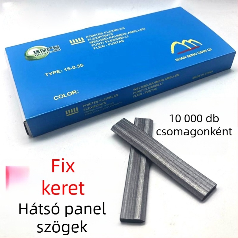 Fényképkeret hátlapjára való szegek, tökmag alakú, fém, modern minimalist stílusú, kiegészítők