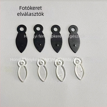 Fényképtartó keret hátsó lemez rögzítő, fém, mechanikus kivitelezés, modern és egyszerű stílus, nappaliba