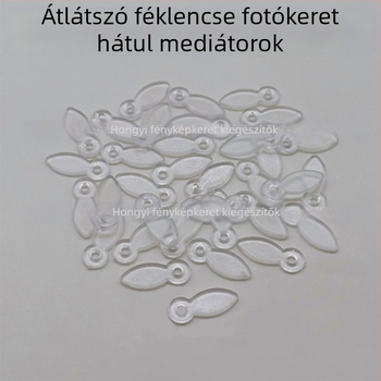 Fényképtartó keret hátsó lemez rögzítő, fém, mechanikus kivitelezés, modern és egyszerű stílus, nappaliba