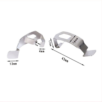 Keret nélküli fém hátlap fényképtartóhoz, rugós klipekkel rögzítés, Deheng márka, stancolás technika, nappali dekoráció