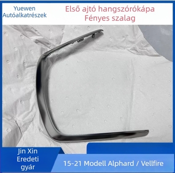 Első ajtó hangszórófedél fényes csíkkal a Alphard/Vellfire 30-sorozathoz (2015–2021)