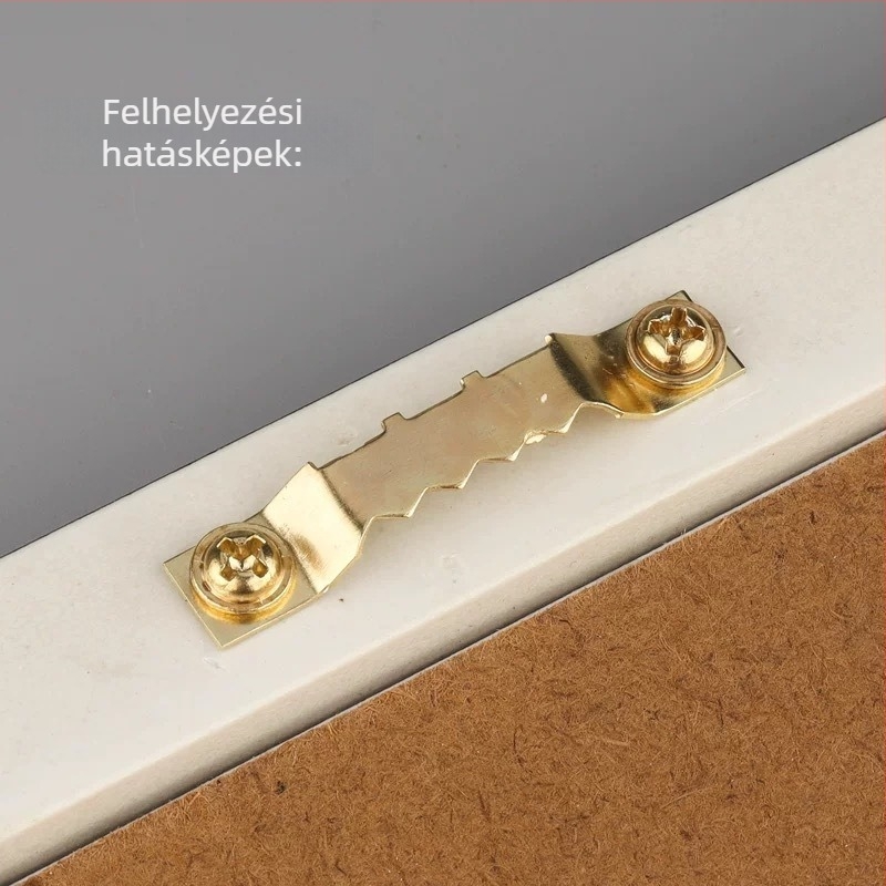 Qijie fém elektroplátolt kétoldalú fogazott akasztó keret hímzéséhez (kód 1045)