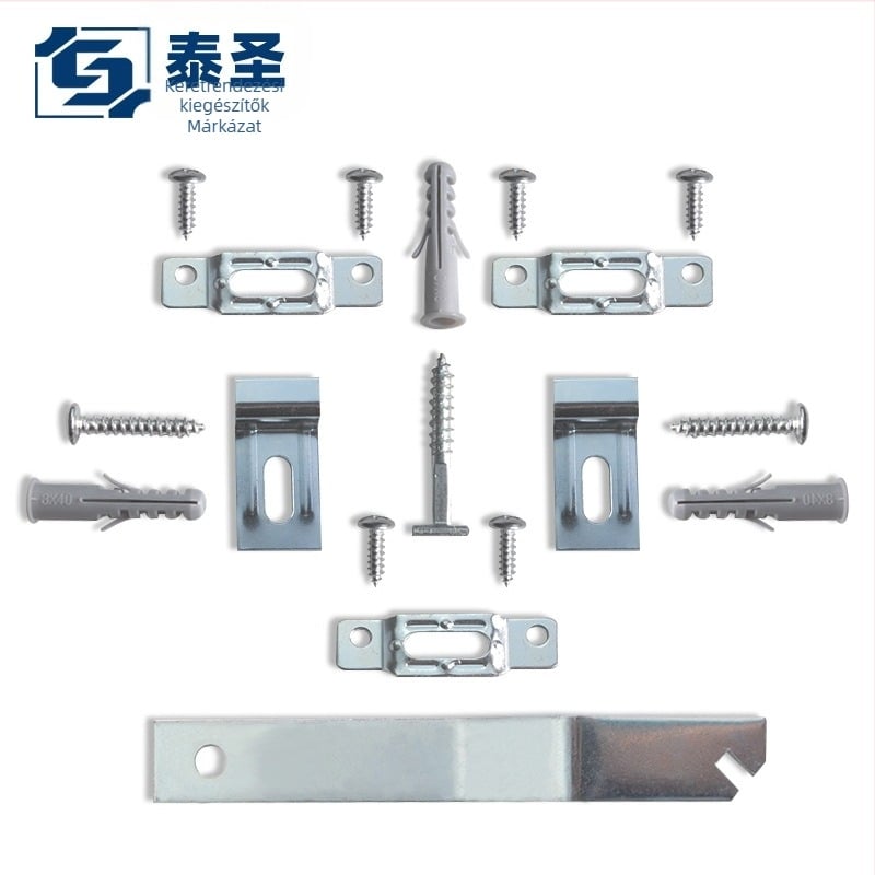 Lopás elleni képkeret akasztó készlet – vasból, sajtolt kivitel, hátsó panel, testreszabható