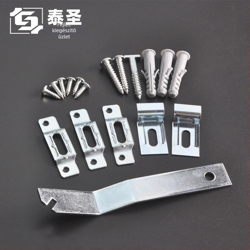 Lopás elleni képkeret akasztó készlet – vasból, sajtolt kivitel, hátsó panel, testreszabható