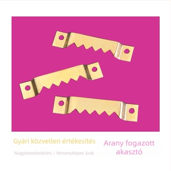 Fém fogas-kiegészítő fényképtartókhoz, modern és egyszerű kivitel, testreszabható, Jiayi márka, 500 db / csomag