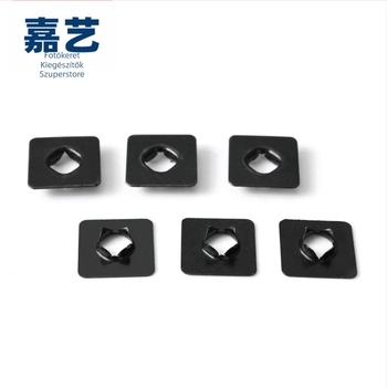 Fémes hátlap fotókerethez szalagcsatával, gravírozott, testreszabható, modern egyszerű stílus, nappalihoz és egyéb helyiségekhez