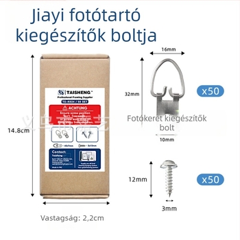 Jiayi Egylyukú akasztógyűrűk készlet | Fém gyűrűk, modern minimalista stílus, nappali, hálószoba és dolgozószoba számára