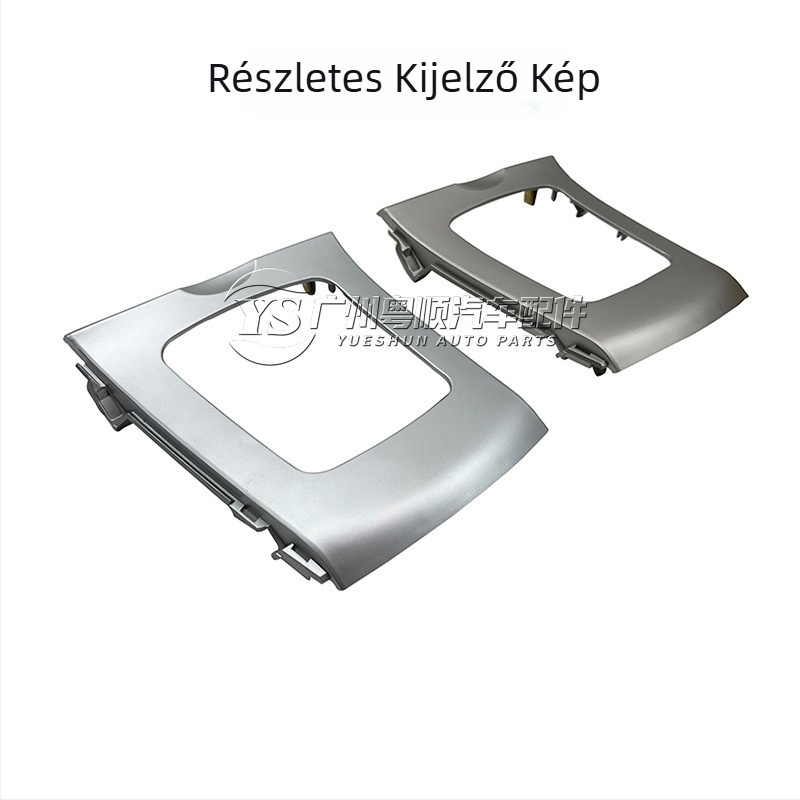 Ezüst keretes dekoratív panel a váltópanelhez és kartámaszhoz Corolla 2007–2013