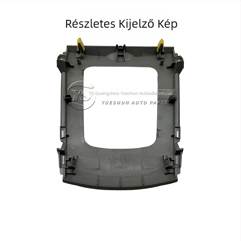 Ezüst keretes dekoratív panel a váltópanelhez és kartámaszhoz Corolla 2007–2013