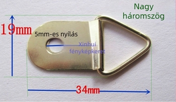 Fényképkerethez való akasztó, vasból, modern minimális dizájn, nappaliba, hálószobába és dolgozószobába