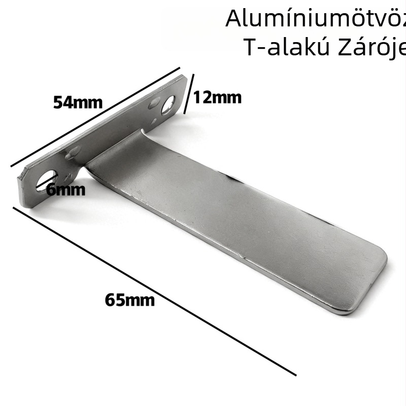Alumíniumötvözet fotókeret hátlap tartó asztali állvány, alsó konzol, testreszabható, modern minimalista stílus