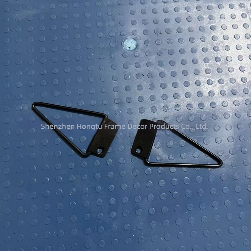 Vasból készült fotókeret-akasztó elektroplatírozott felülettel, modern minimalista stílus, alkalmas nappalira, hálószobára, dolgozószobára és előszobára