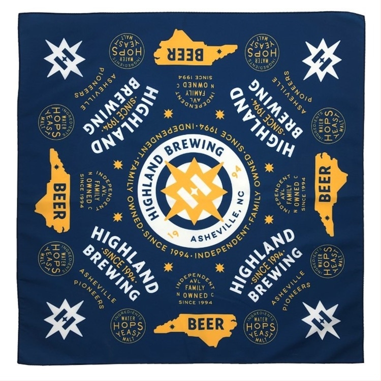 Négyzet alakú poliészter turbán, rácsmintázatú nyomtatás, dekoratív, testre szabható