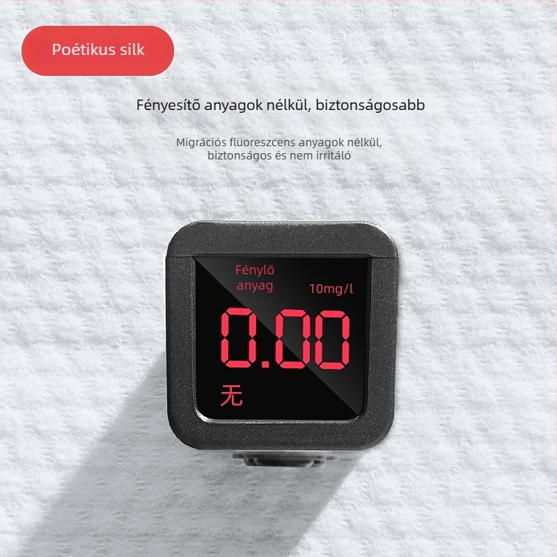 Eldobható arctörölköző Poetry Silk-től, viszkóz rostból, minden bőrtípushoz