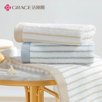 Grace/Jielia törölköző, 100% pamut, jacquard szövet, 32-es fonal, tömeg 80–100 g