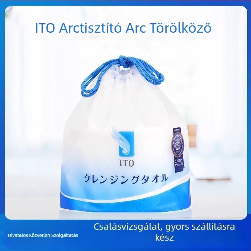 ITO farostból készült arctisztító kendő, egyszer használatos, puha az arc tisztításához, vastagabb, 250 g
