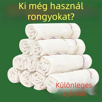Mosogatókendő pamutfonalból, egyszínű, ultra vastag, vízet felszív, fazekakhoz és tálakhoz alkalmas