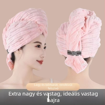 Hajszárító sapka korall flísből, 150 den, varrat, 80–99 g