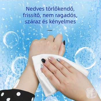 Hűsítő nedves törlőkendők – nem szőtt anyag; kéztörlő; testreszabhatatlan