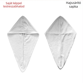 Hajszárító sapka korall fleece-ből, tömörített kétoldalas dizájn, 120d szál, 80–99 g, nyomtatott folyamat, márka Yicai