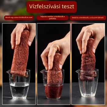 Pamut teafőasztalhoz való törlőkendő, nedvszívó, prémium kategóriás.