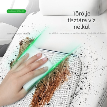 Autó belső tisztító törlőkendők, megnövelt méretűek és vastagabbak, foltok eltávolítására és bőrápolásra, egyszer használatos törlőkendők az autó belső teréhez