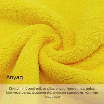 Autómosó törölköző, mikroszálas Coral Fleece, 40 g, szegélyezett, fonal 25625773299