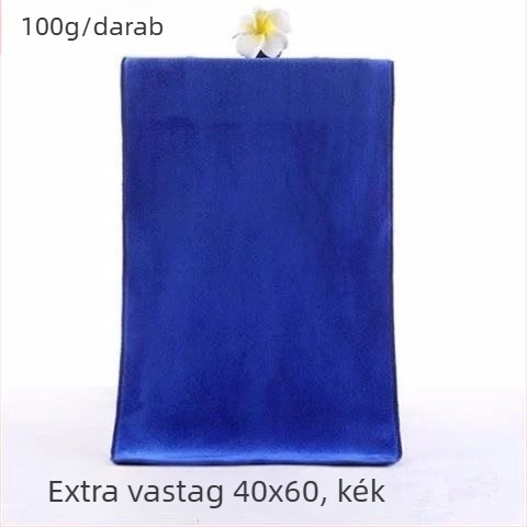 Sűrített mikroszálas autómosó kendő, szálmentes, nedvszívó velúr felülettel, több méretben
