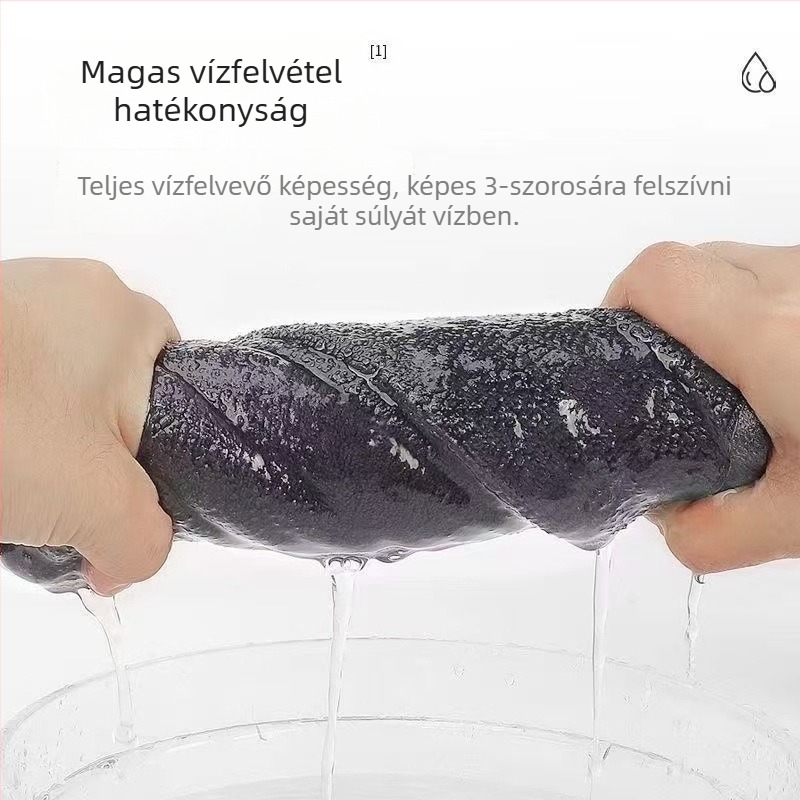 Mikro-szálas autómosó törölköző – multifunkcionális, nedvszívó, 150 g, logónyomtatás elérhető, testreszabható