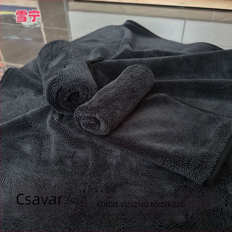 Multifunkcionális autótisztító kendő, twist cloth anyag, 600 g, egyszerű szövés